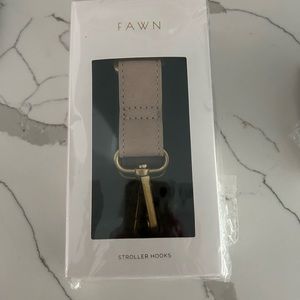 Fawn design beige stroller straps